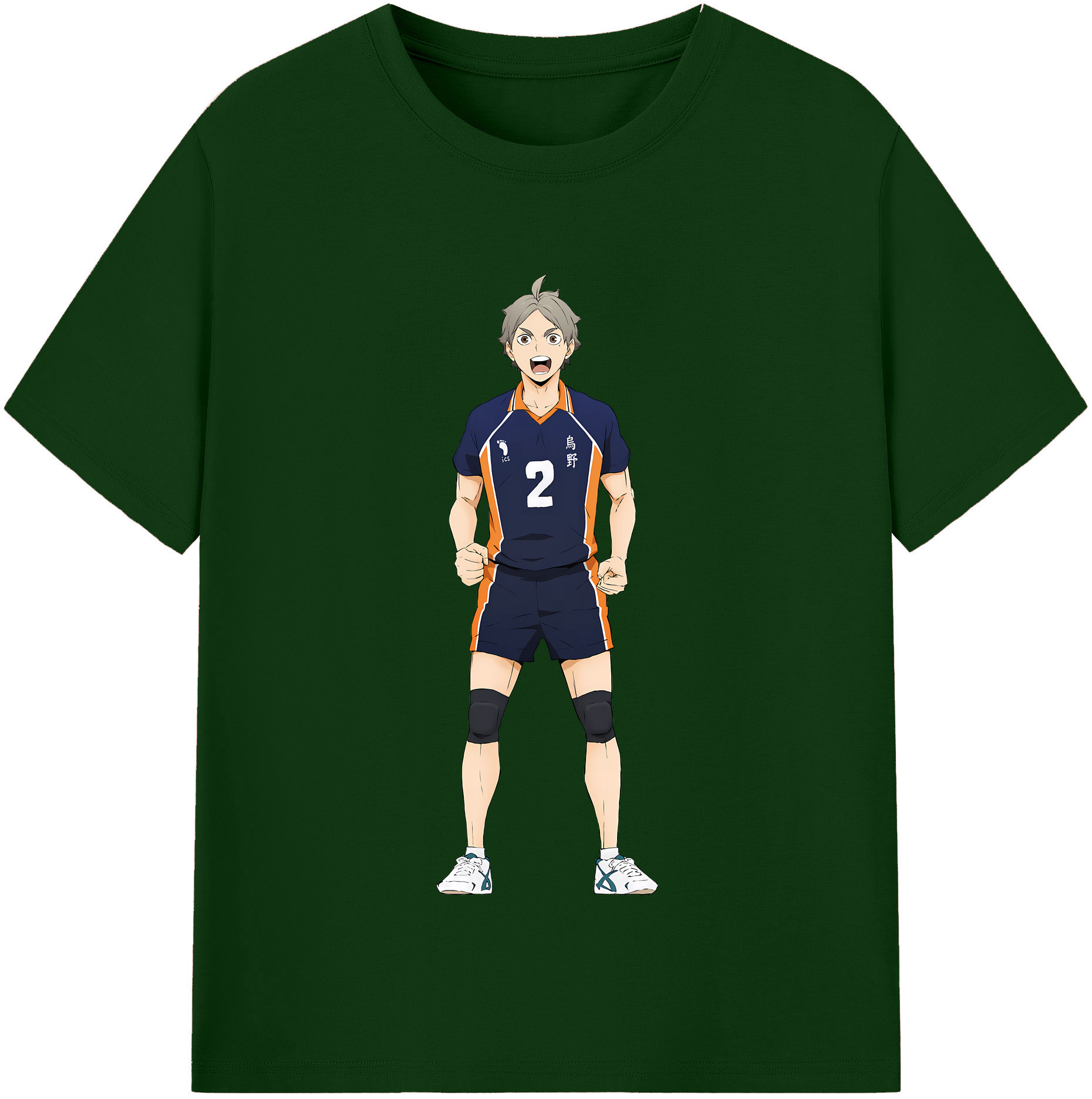 （画像用） ハイキュー!! Haikyu!! 綿100％半袖Tシャツ（フロントプリント）